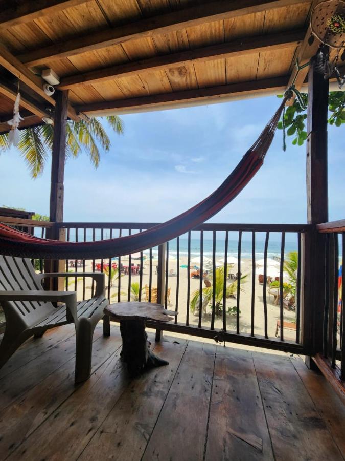 El Almendron Beach Hostel Guachaca Exterior photo